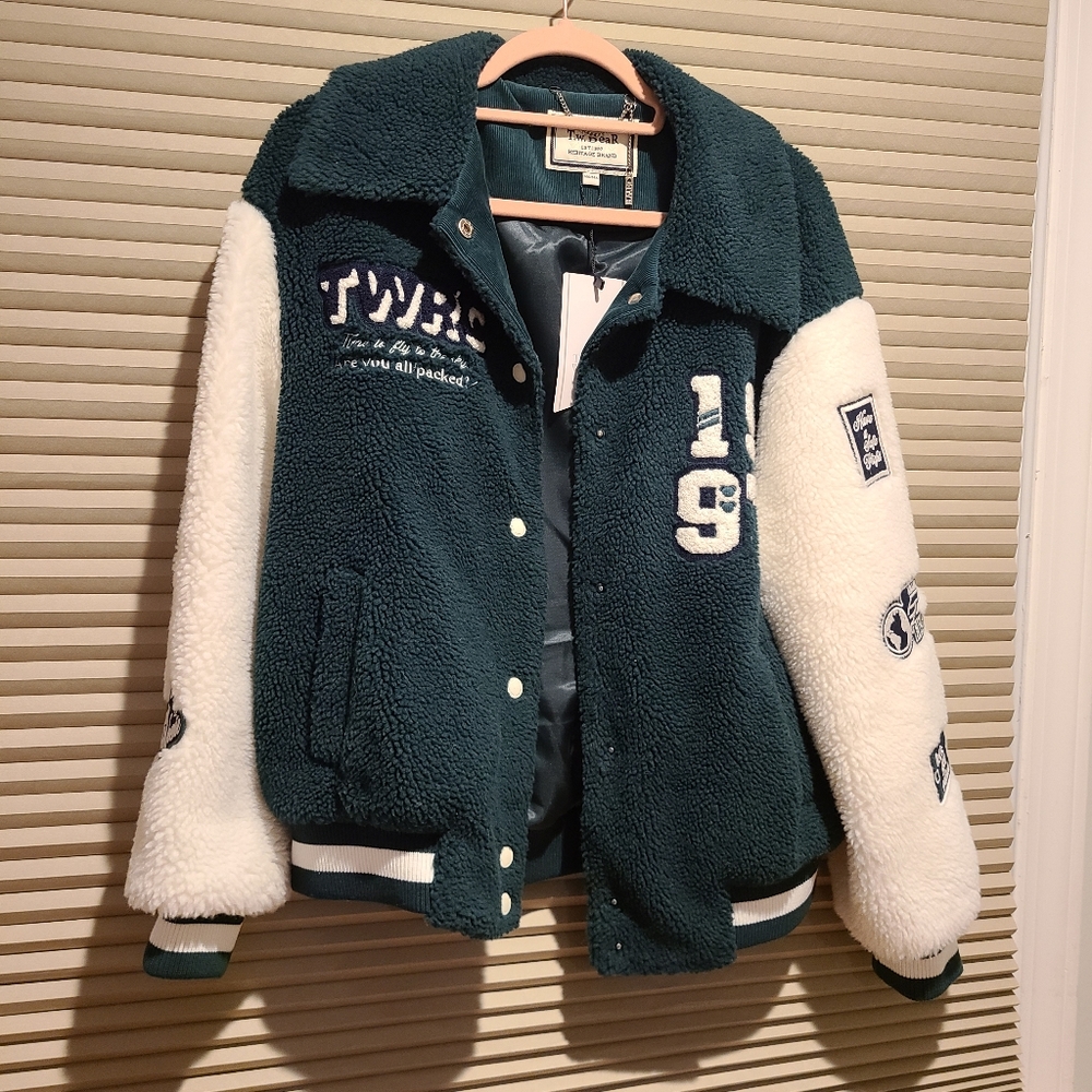 NNW Teenie Weenie Korean fur boomber jacket